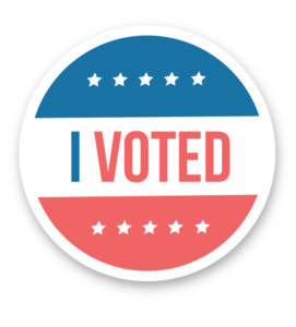 I voted sticker