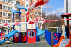 playground closed due to corona virus