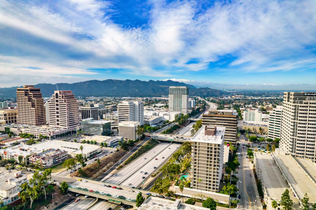 City of Glendale California Drone image